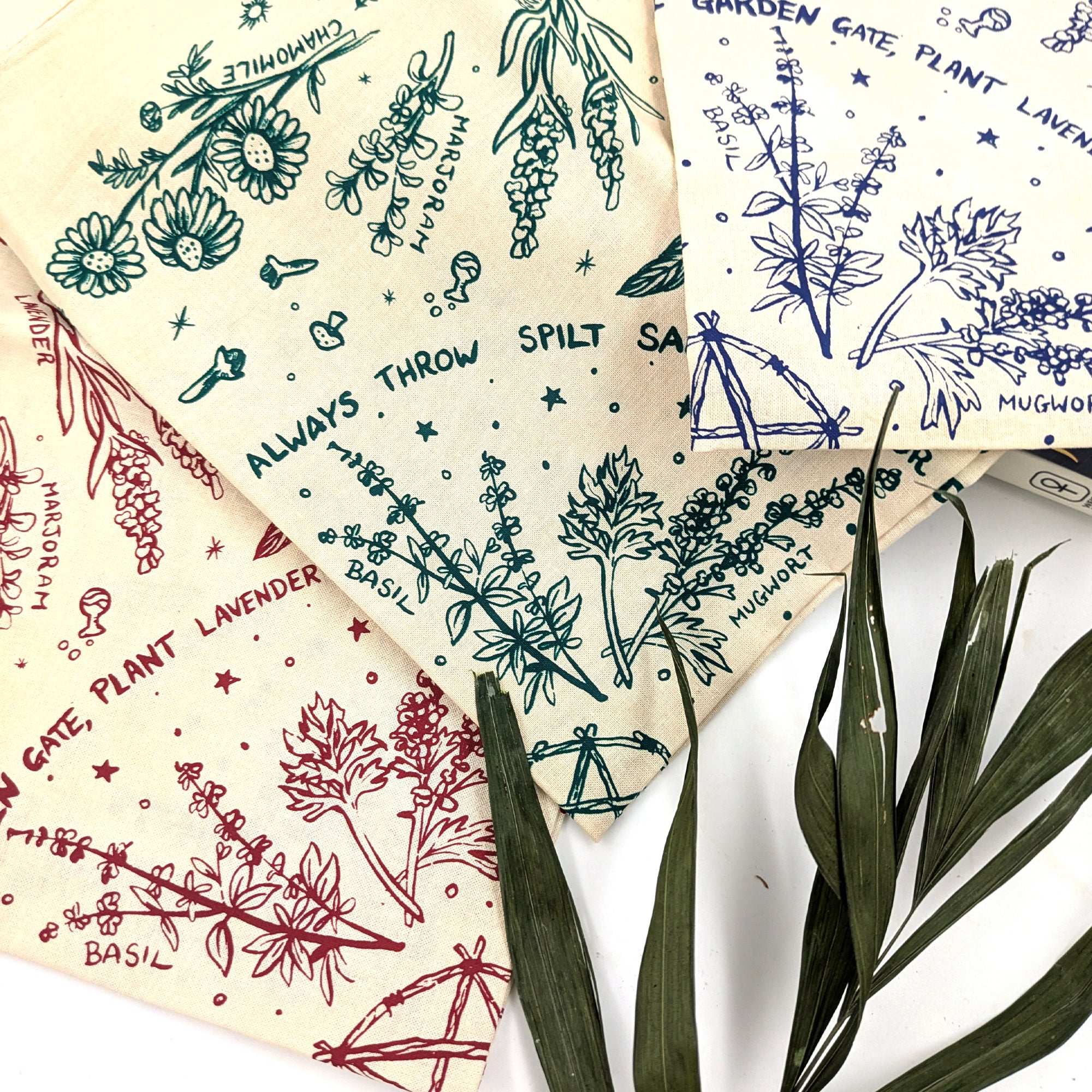 Practical Magic hand printed 100% Cotton Bandana/Scarf