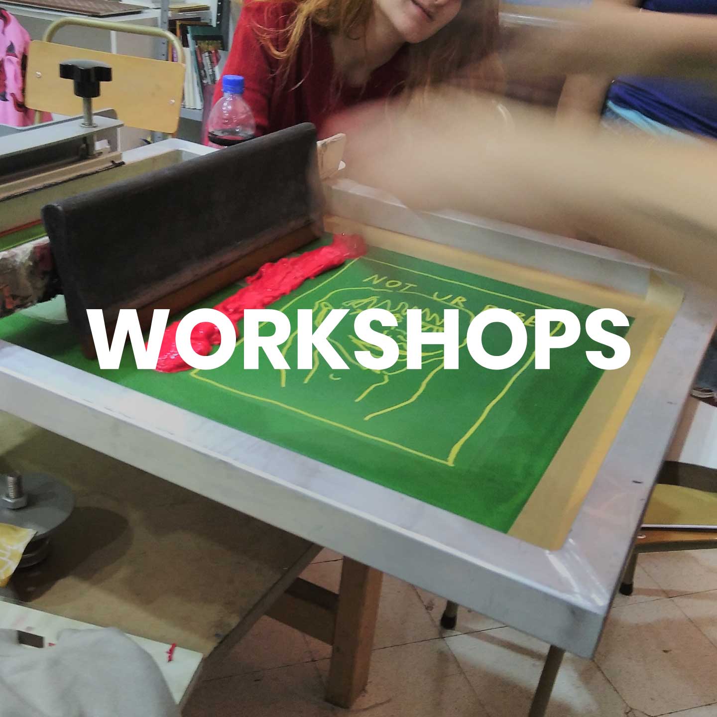 Screen Printing Workshops