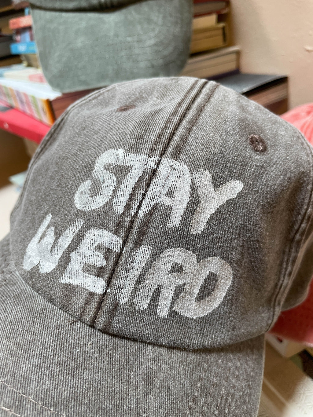 Grumpy Caps - Hand printed sassy and sardonic statements