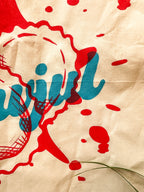 Ravjul Ravioli Hand printed cotton tote bag
