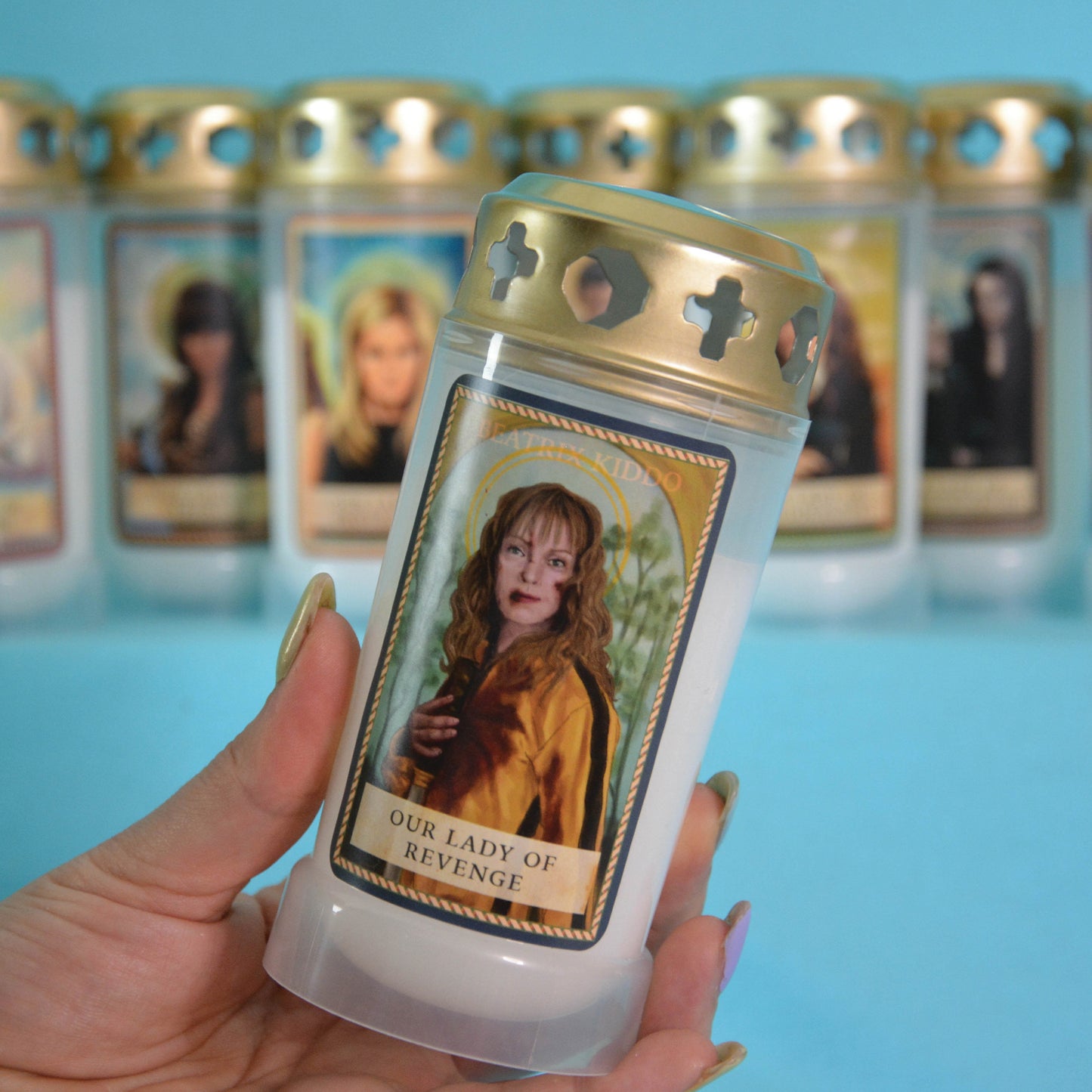 Pop Culture Divas feminist movie star Votive Candles