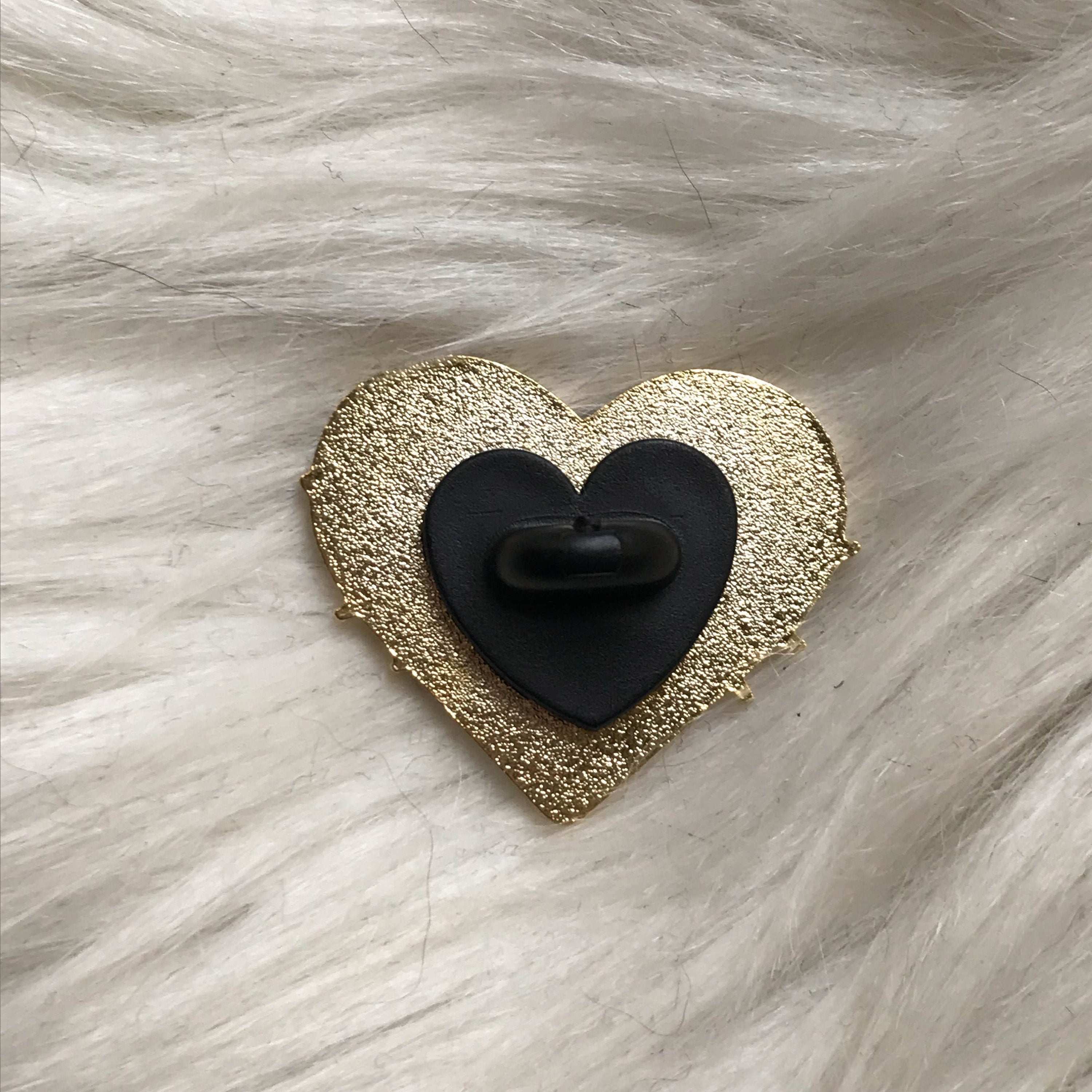 Rebel Girl enamel pin - Cat Magic Collective