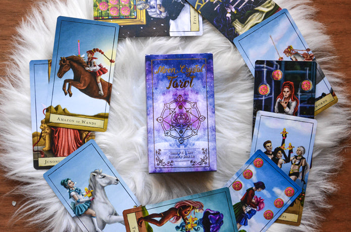 Moon Crystal Tarot Card Deck