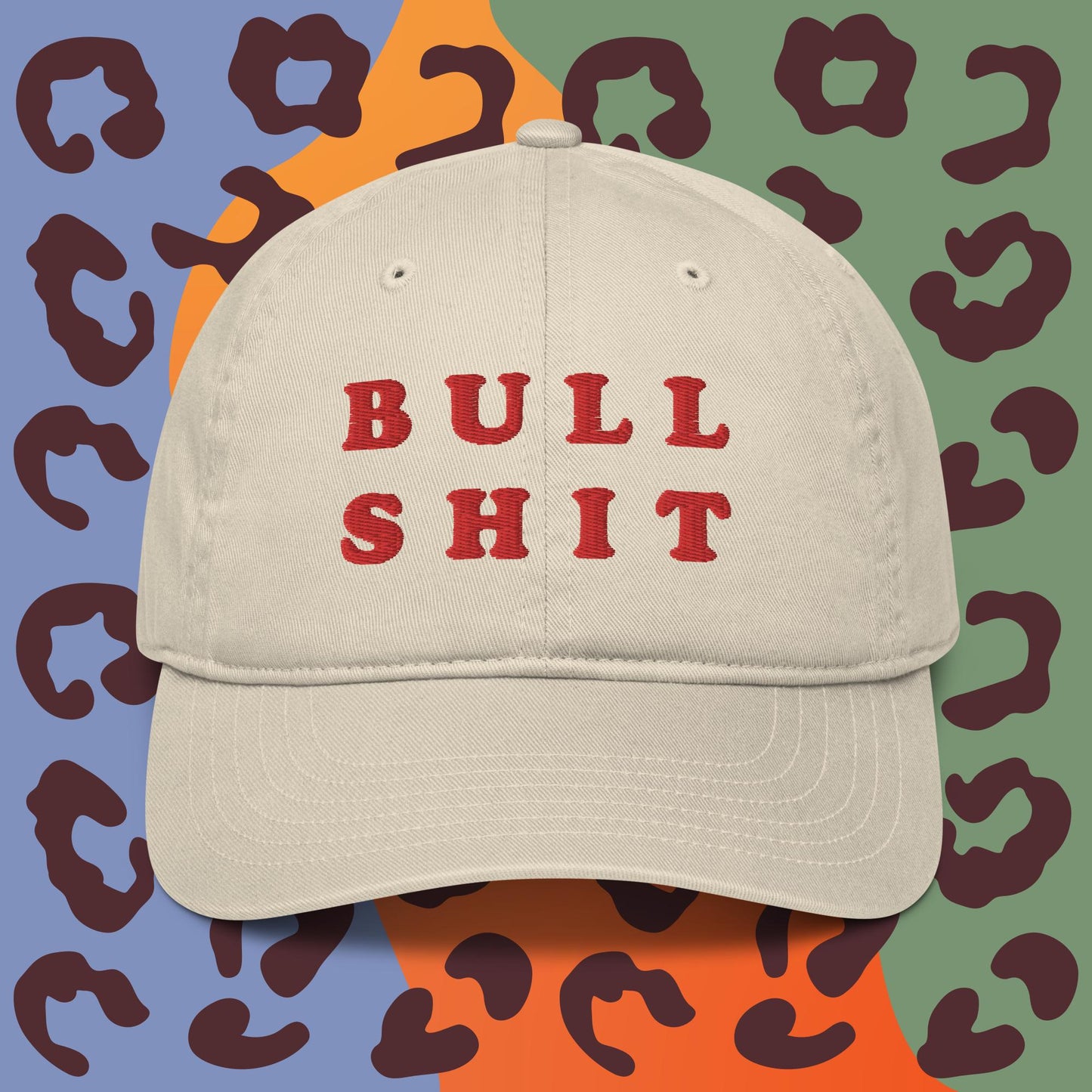 Retro "Bull Shit" Embroidered Baseball Cap