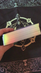 Moon Crystal Tarot - Full Tarot Deck | Premium Matte Finish | Eco-Friendly Printing | PDF Guidebook and Hologram Foil Edge
