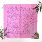 Moon Crystal Pink Amethyst Glitter Bandana