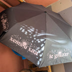 XEMX U XITA LE GRAZZI / Maltese hand printed FOLDING UMBRELLA