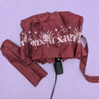 XEMX U XITA LE GRAZZI / Maltese hand printed FOLDING UMBRELLA