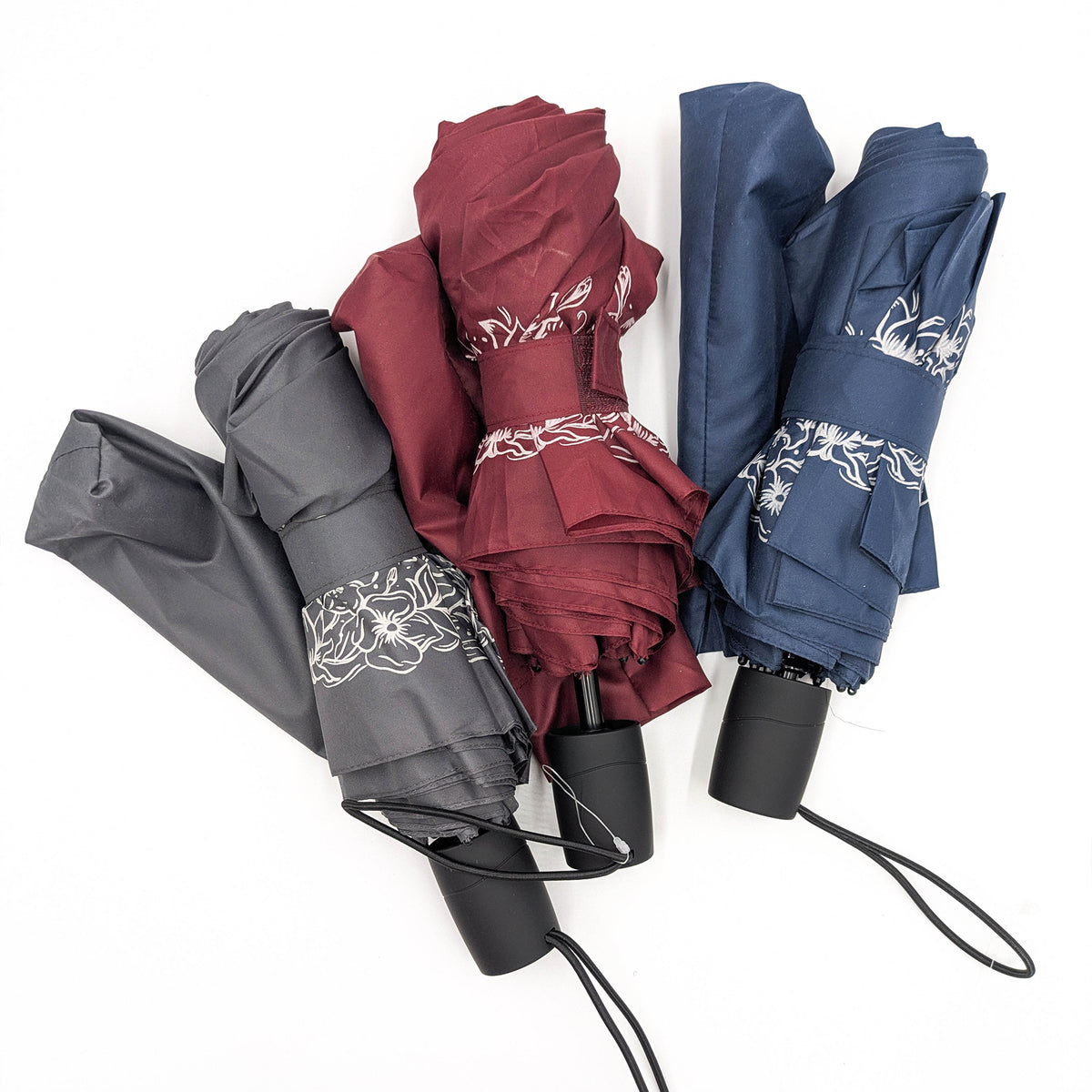 FLORAL FOLDING UMBRELLA