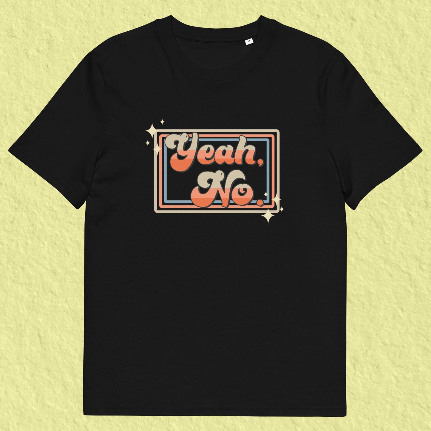 "Yeah No" Retro Bubble Gum T-Shirt