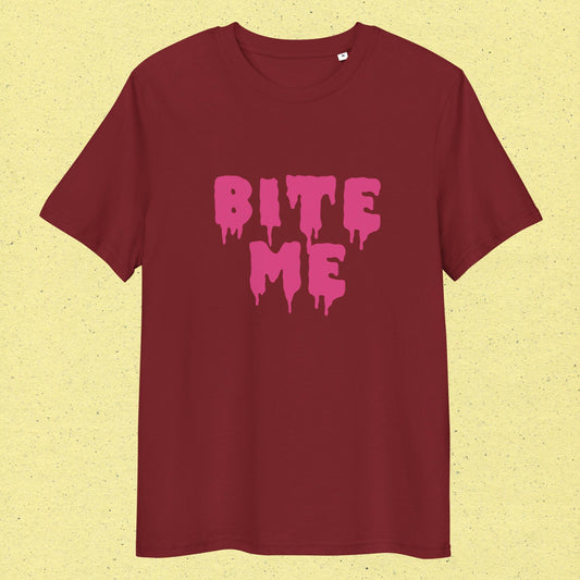 "Bite Me" Melty Font T-Shirt