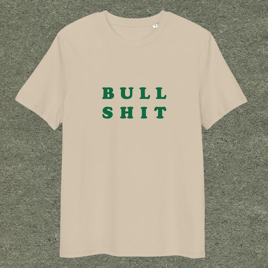 Retro "Bull Shit" Printed T-Shirt