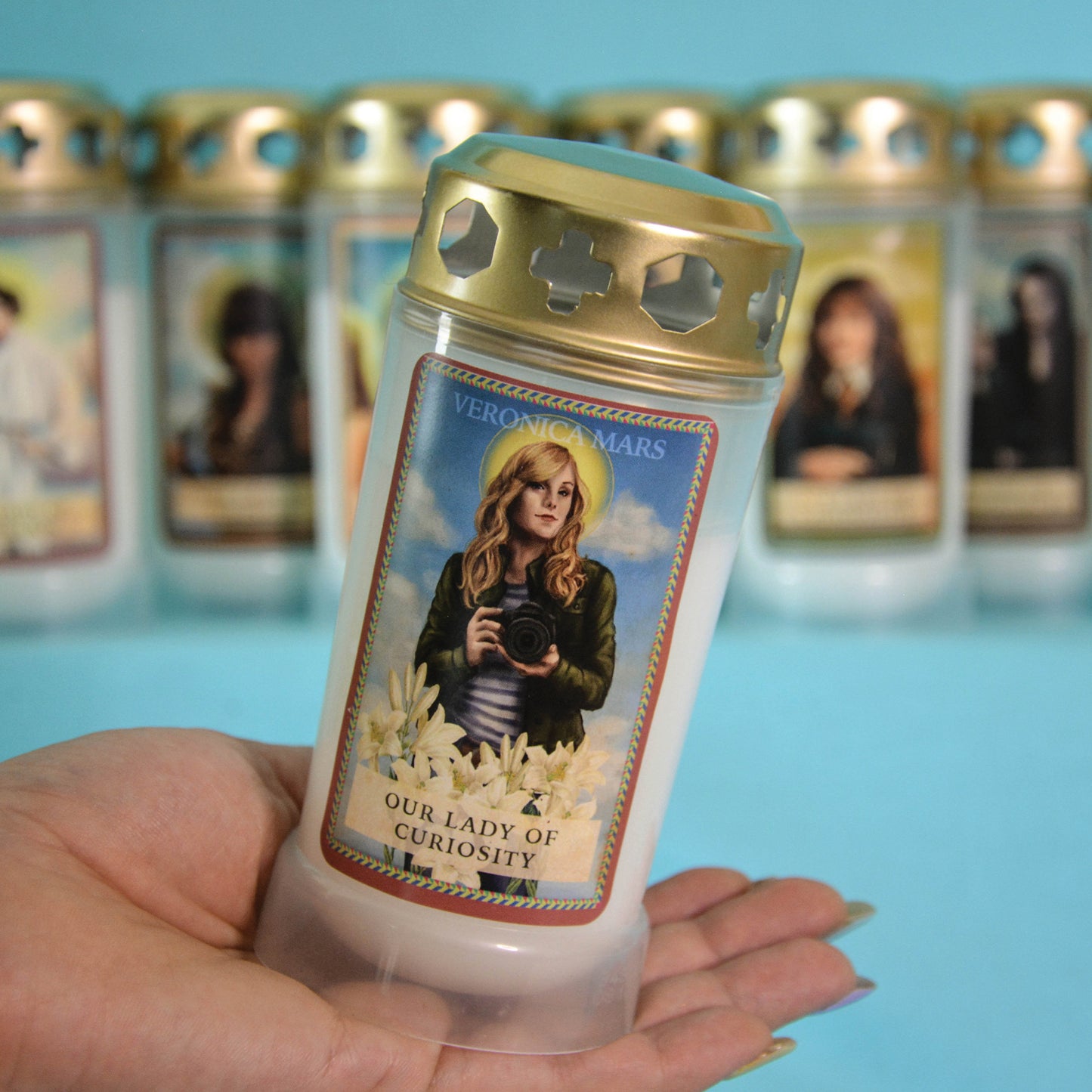 Pop Culture Divas feminist movie star Votive Candles