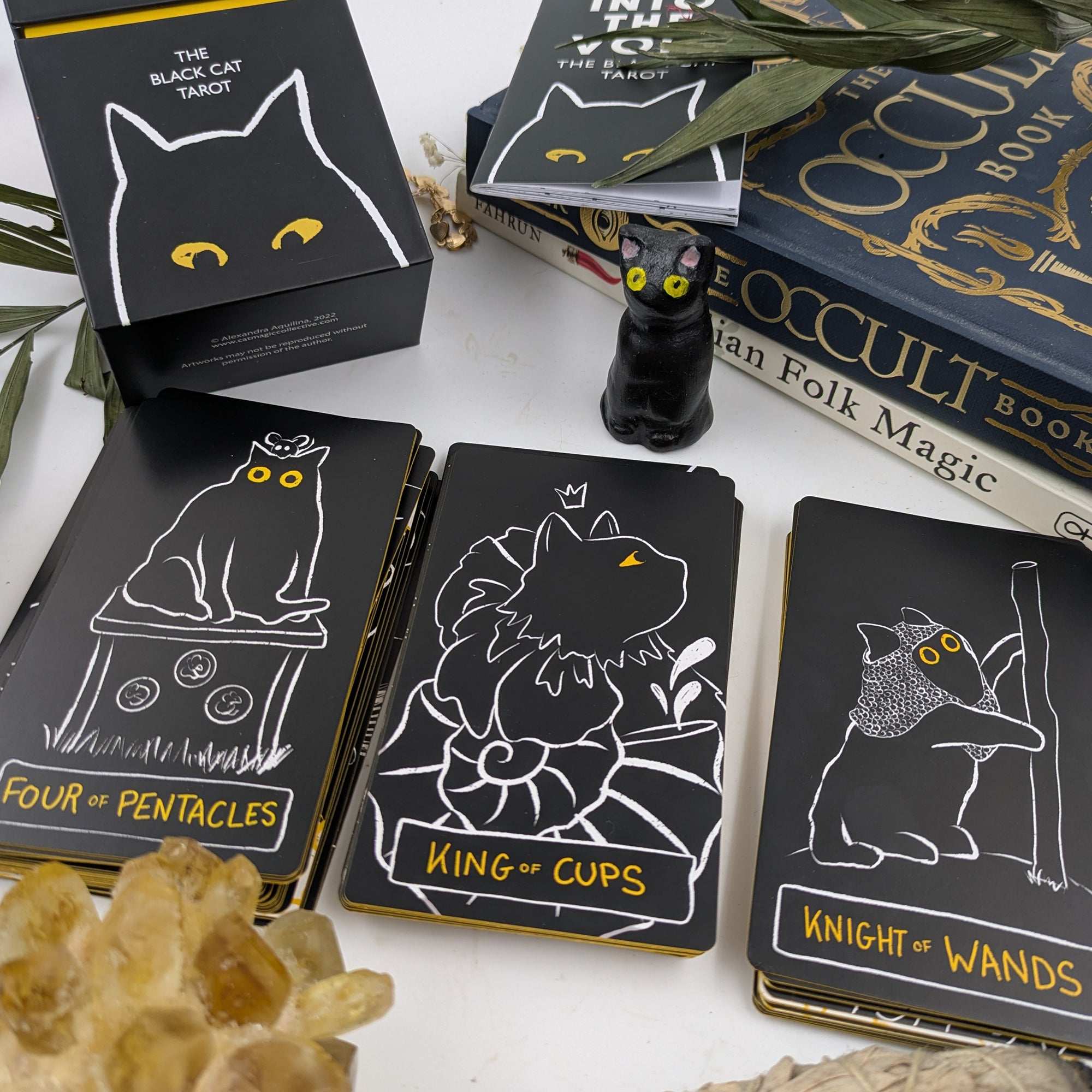 Into the void - The Black Cat Tarot Card Deck from Cat Magic