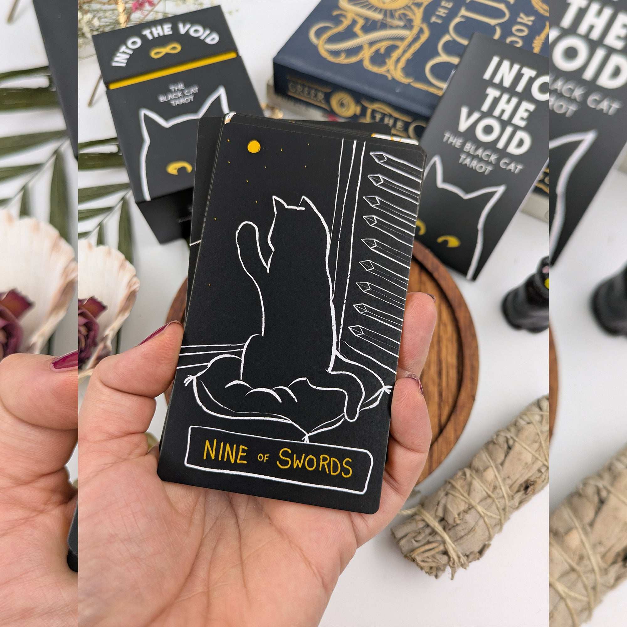 Into the void - The black cat tarot deck (from the creator)