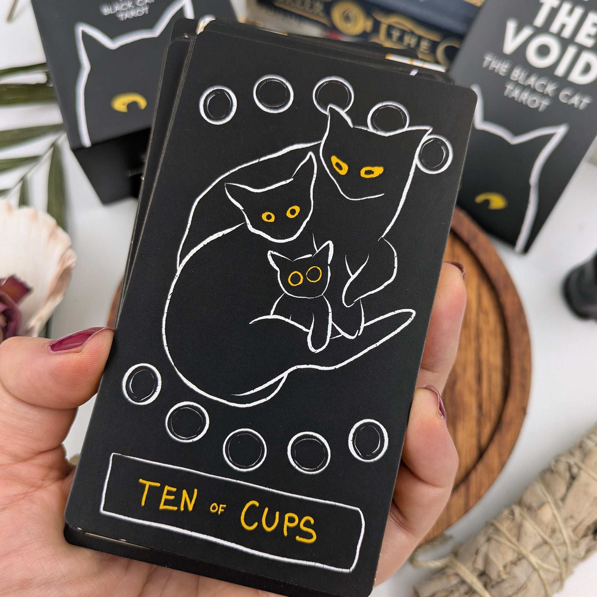 Into the void - The black cat tarot deck (from the creator)