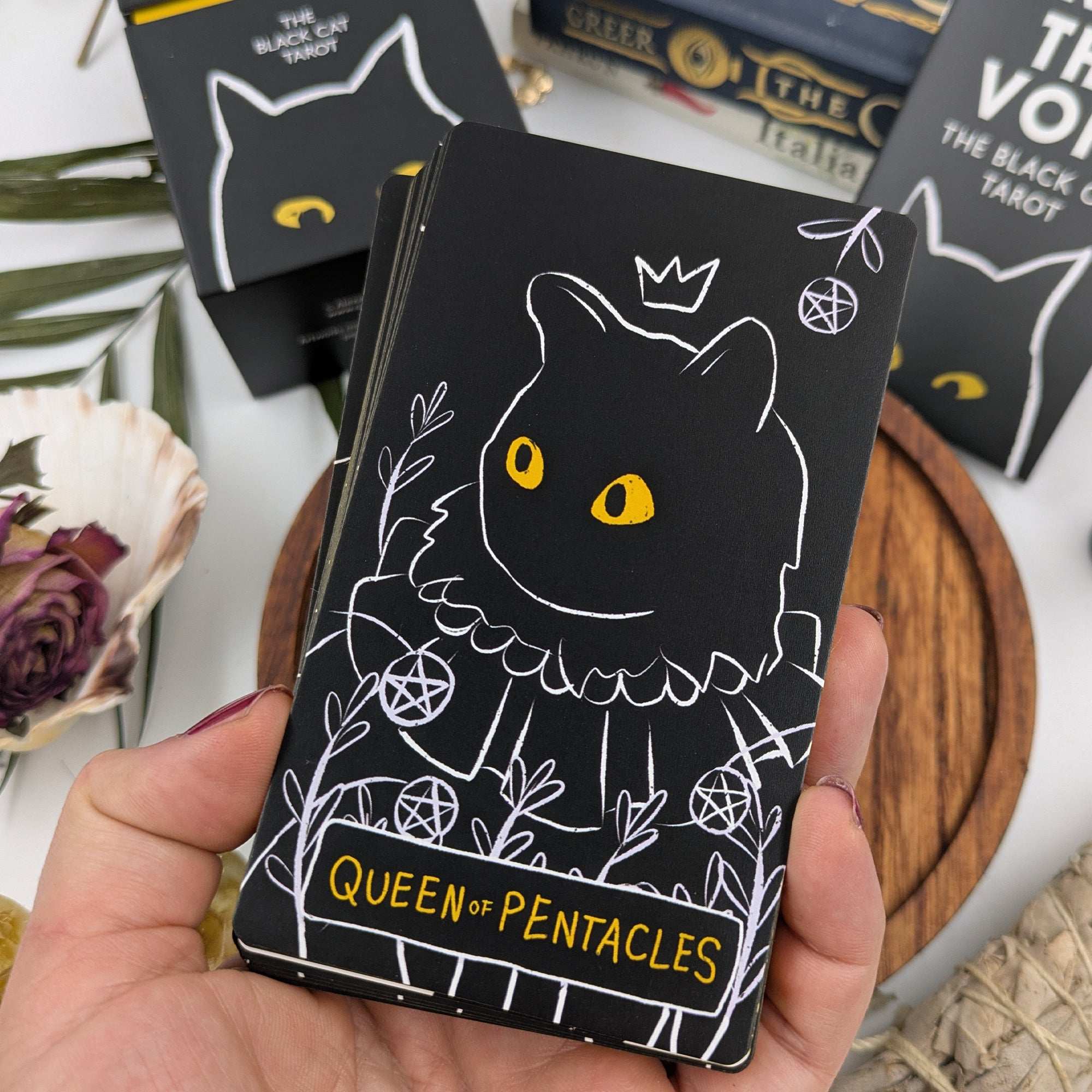 Into the void - The black cat tarot deck (from the creator)