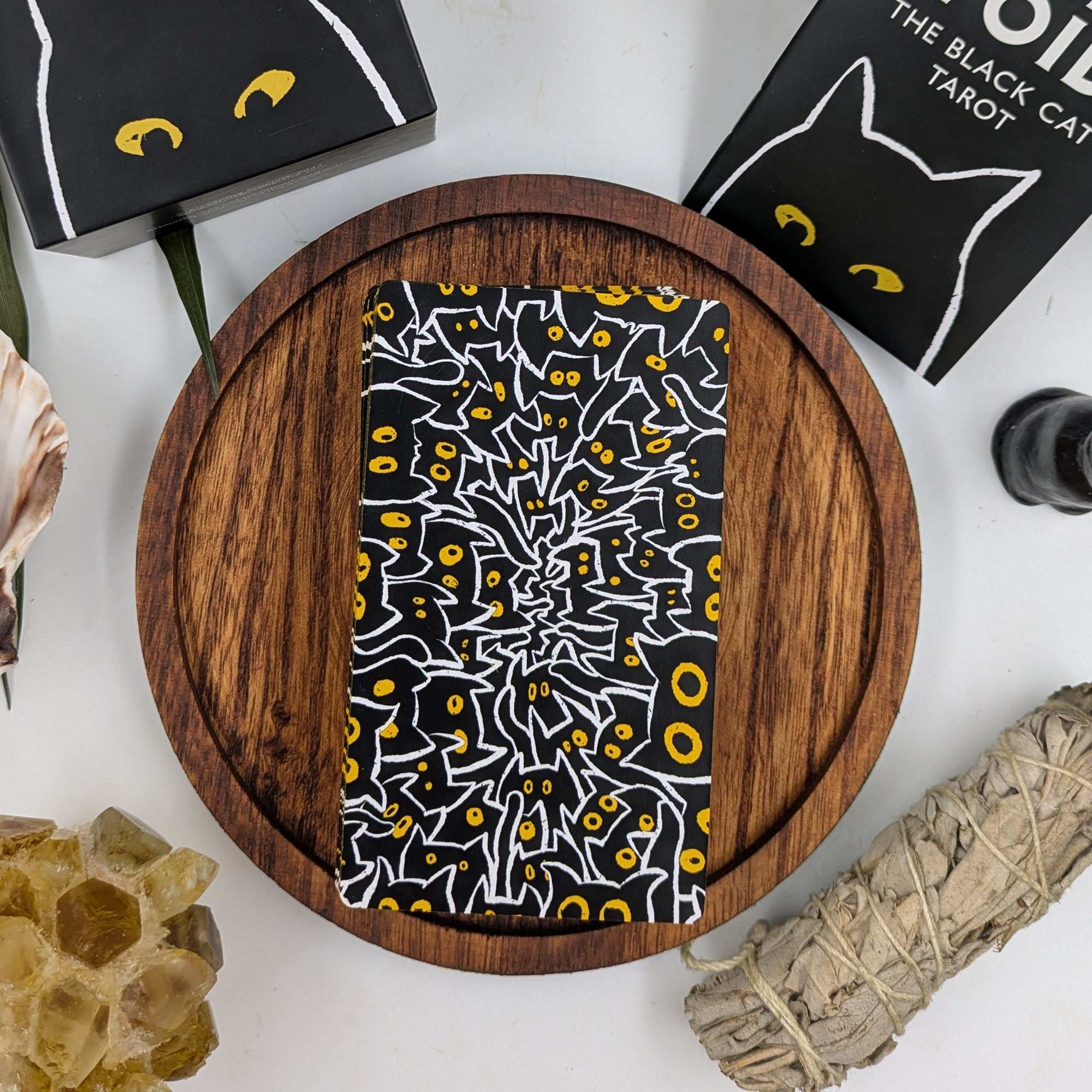 Into the void - The black cat tarot deck (from the creator)