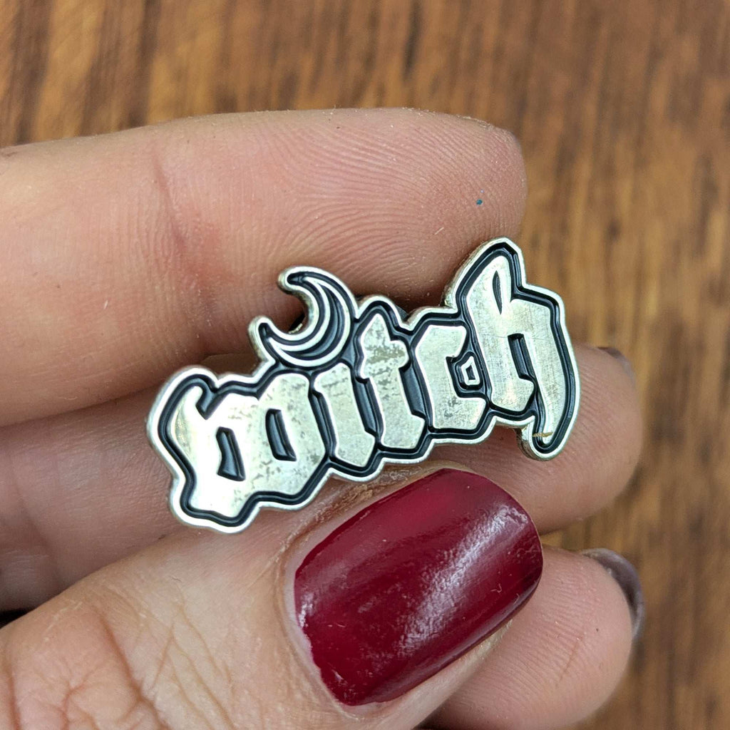 Moon Witch soft Enamel Pin Badge