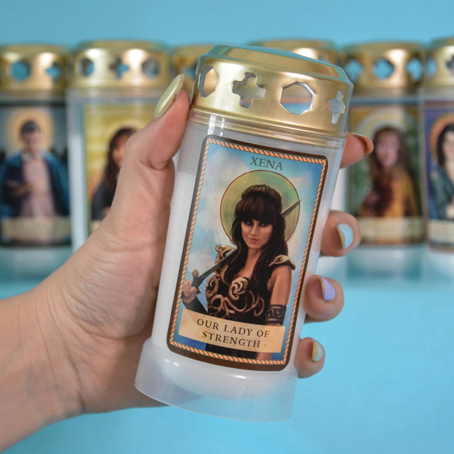 Pop Culture Divas feminist movie star Votive Candles