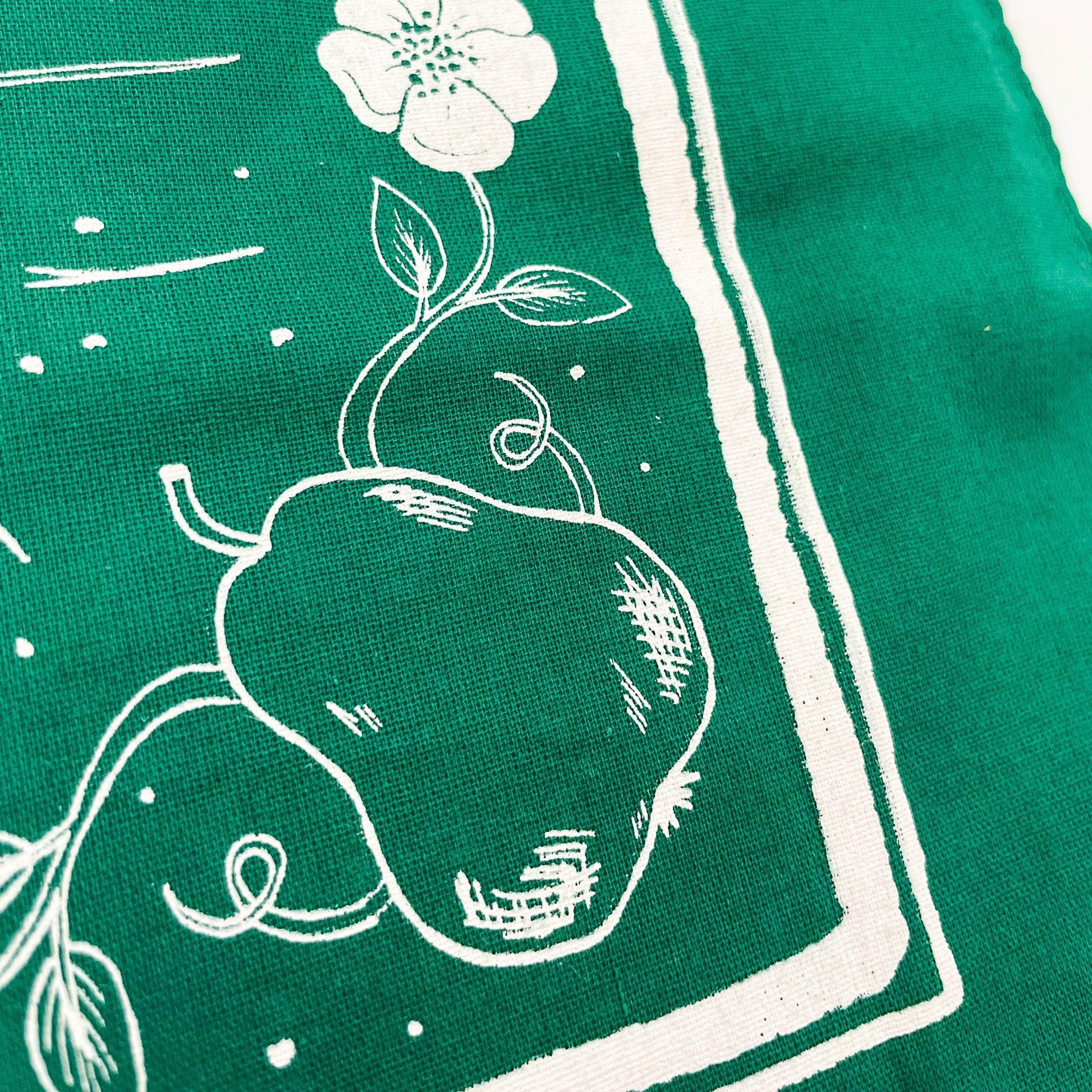 Arum Lily Botanical Illustration Scarf/Bandana - Cat Magic Collective