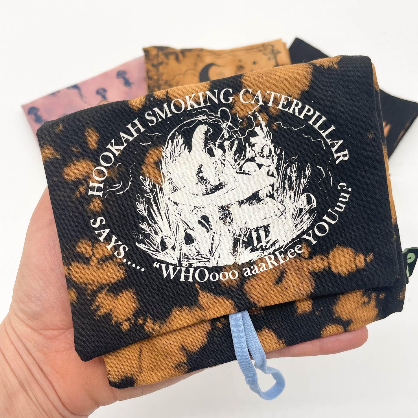 Handmade Tie Dyed Pouch - Tobacco/Make up/Tarot Cards - Cat Magic Collective