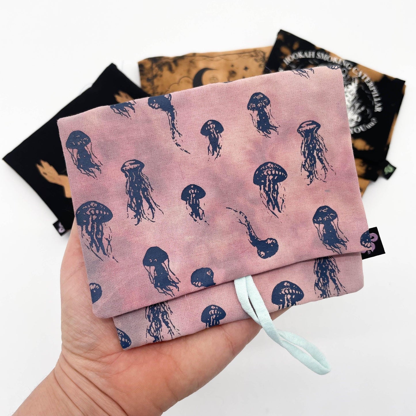 Handmade Tie Dyed Pouch - Tobacco/Make up/Tarot Cards - Cat Magic Collective