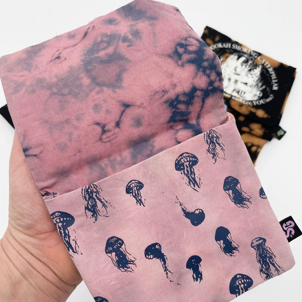 Handmade Tie Dyed Pouch - Tobacco/Make up/Tarot Cards - Cat Magic Collective