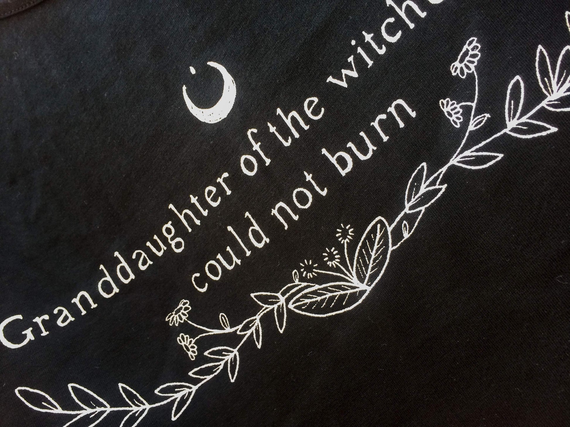 Granddaughters of the witches you could not burn - 100% Organic Cotton Dress - Cat Magic Collective