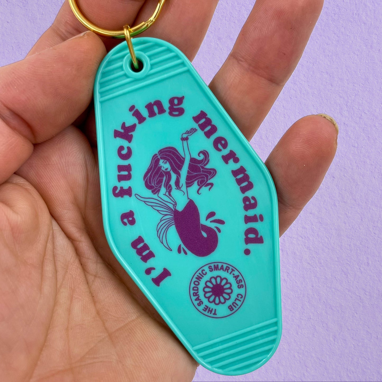 The Sassy and Sardonic Club - Motel Keychain Collection - Cat Magic Collective