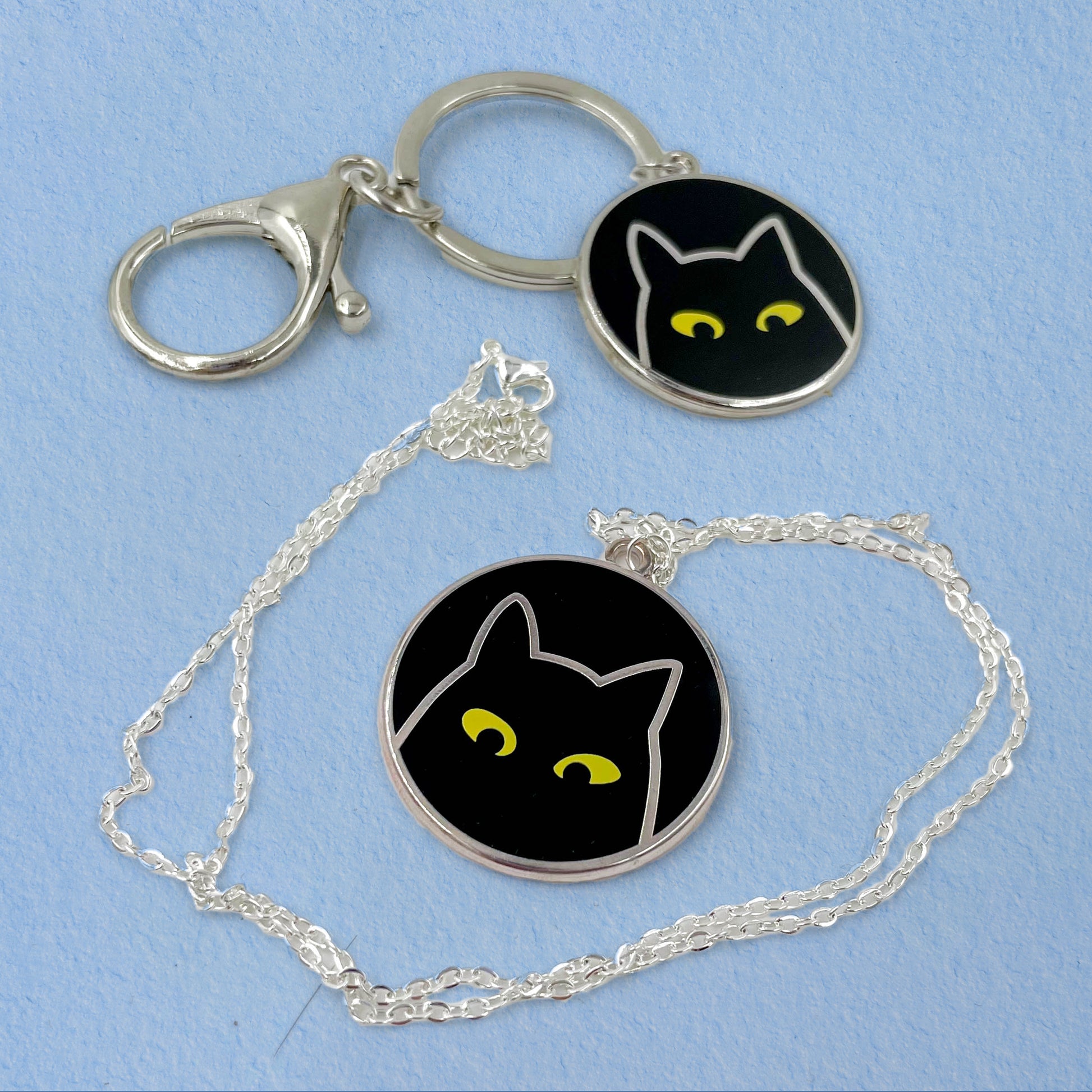 Into the Void Necklace and Keychain - Cat Magic Collective