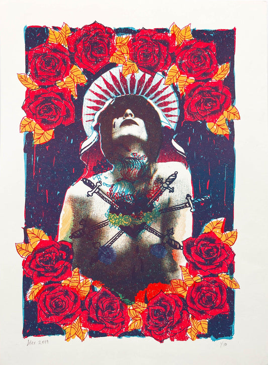 Not your Virgin. Not your Whore - Limited Edition Screen Print - Cat Magic Collective